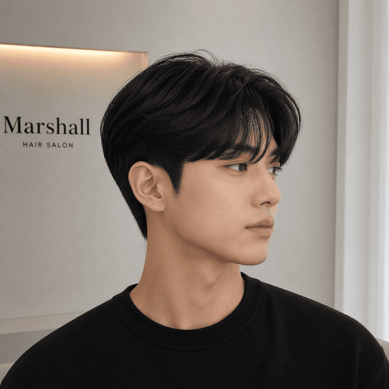 댄디컷 · 다운펌 — Dandy Cut · Anti-Volume Perm · 여의도 헤어 룩북 / Salon de Marshall Yeouido hair lookbook